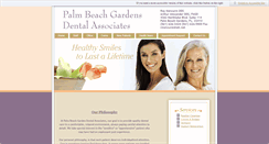 Desktop Screenshot of gardensdentists.net