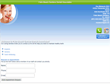 Tablet Screenshot of gardensdentists.net